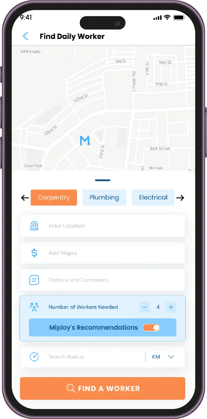 Find Worker by Industry